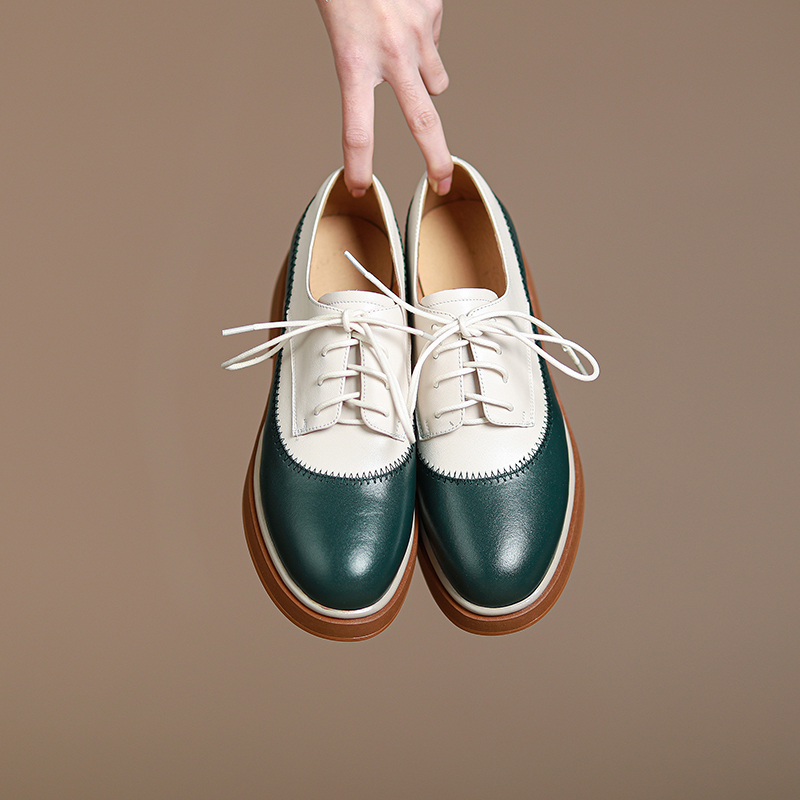 Sapatos Femininos Casuais de P - Oxford Lace Up Women avaliação e preço