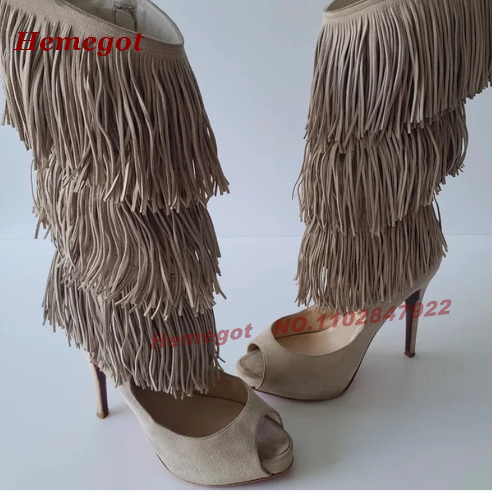 Sandálias Botas de Salto Alto  - Knee High Boots Women avaliação e preço