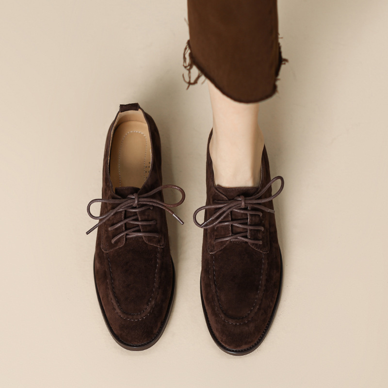 2025 primavera e outono novas  - Oxford Lace Up Women avaliação e preço
