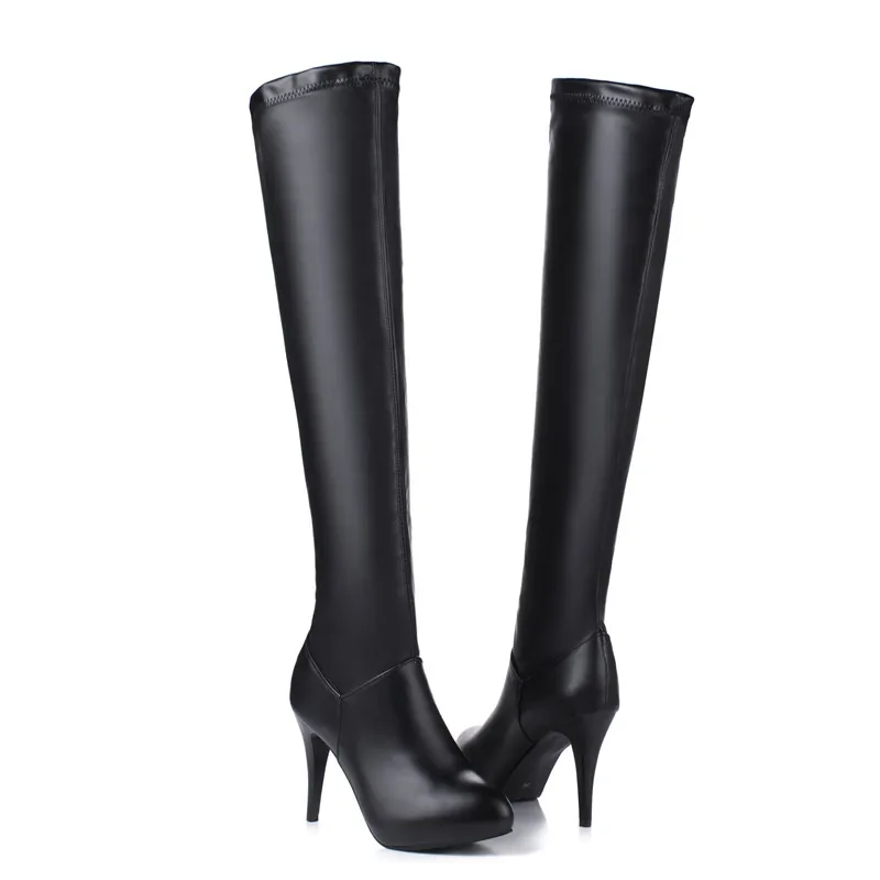Sexy sobre o joelho botas femi - Sock Boot Women avaliação e preço