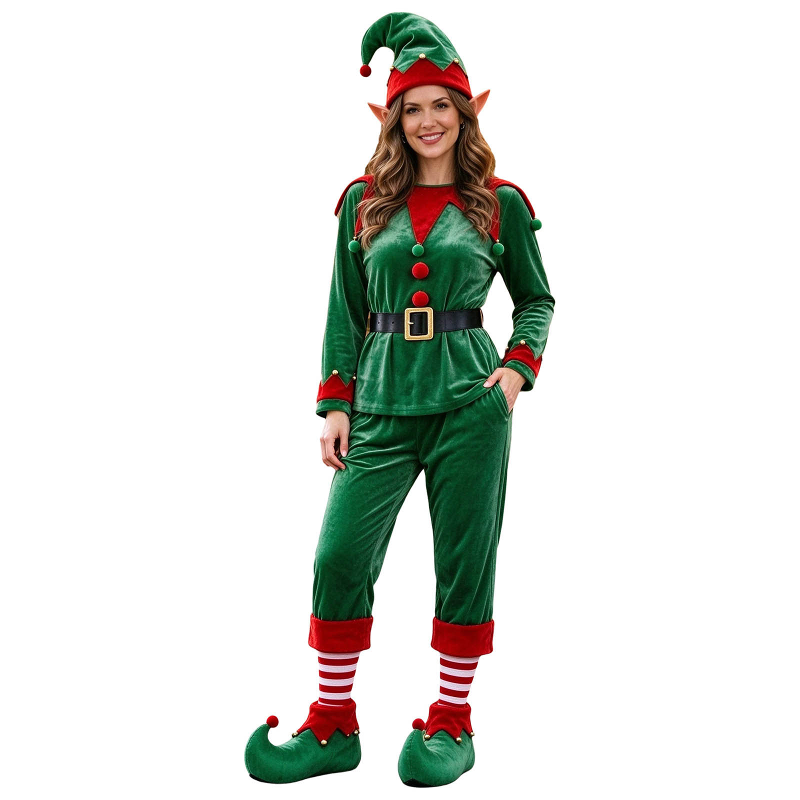 Fato de elfo de Natal para mul - Women Shoes Xxl avaliação e preço